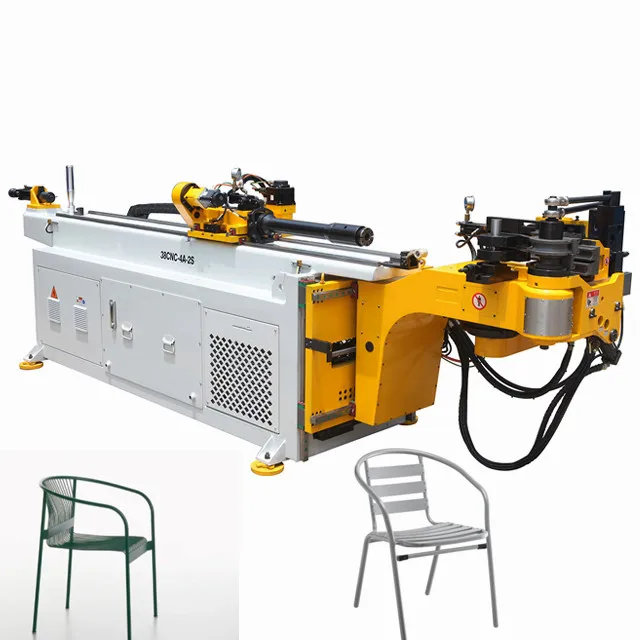 38 50 CNC Automated Steel Aluminum Copper Pipe and Tube Bending Machine for Furniture Exhaust Yacht
