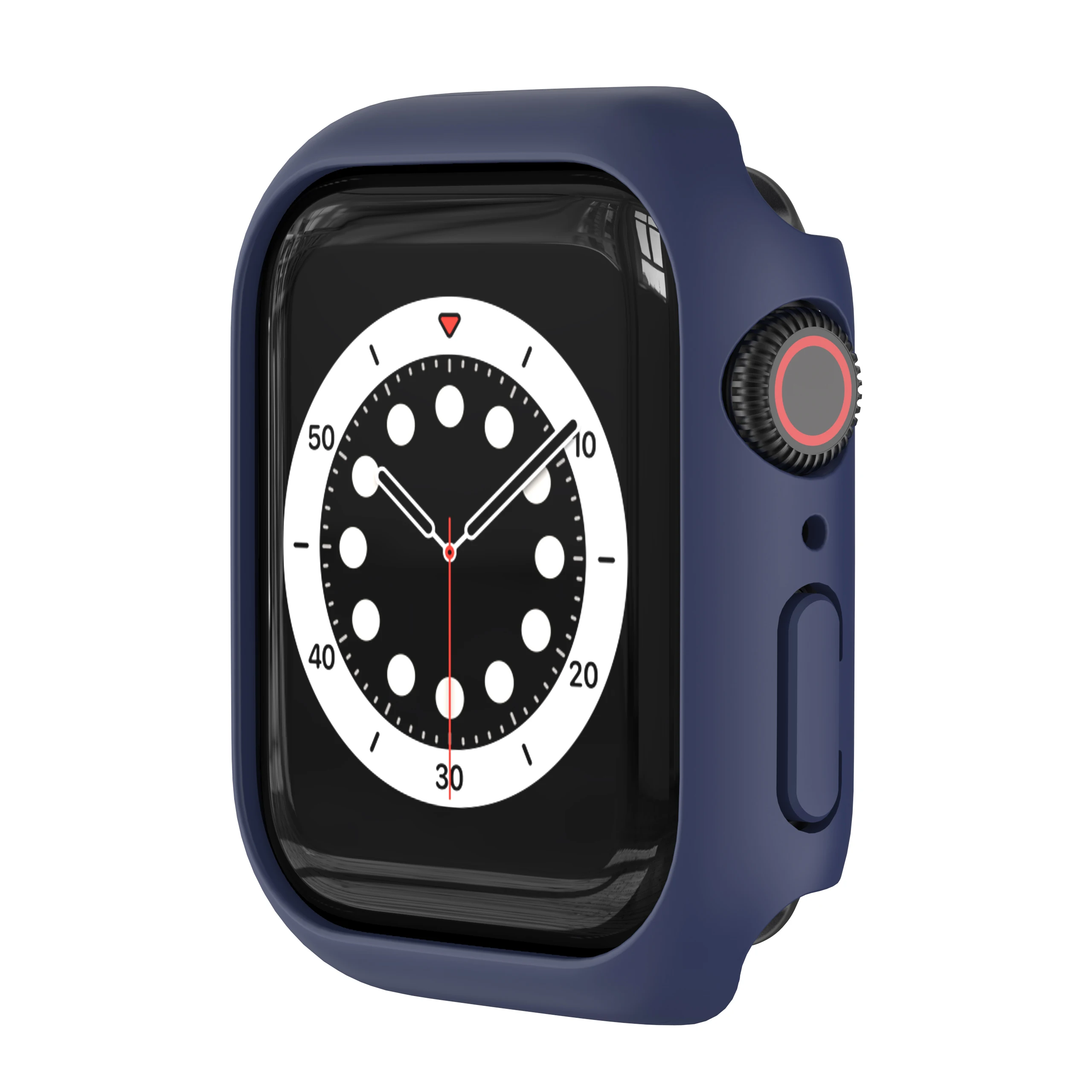 Новинка 2021 чехол для Apple Watch серии 7 41 мм 45 жесткий защитный пластиковый бампер из поликарбоната
