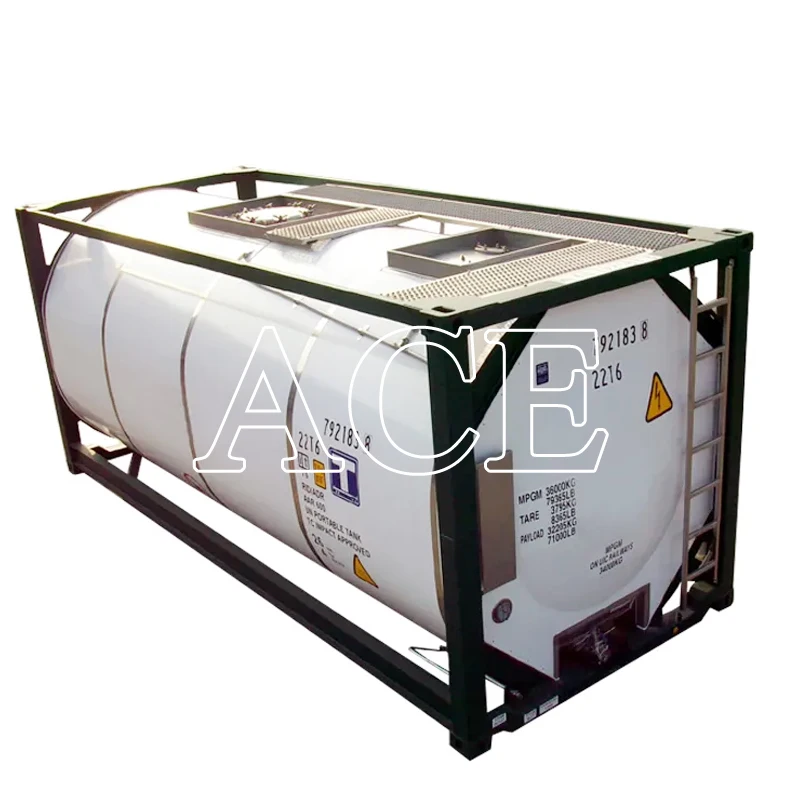 LR Certified ASME Standard SS304 Material ISO T4 New 20ft Tank Container at Competitive Price
