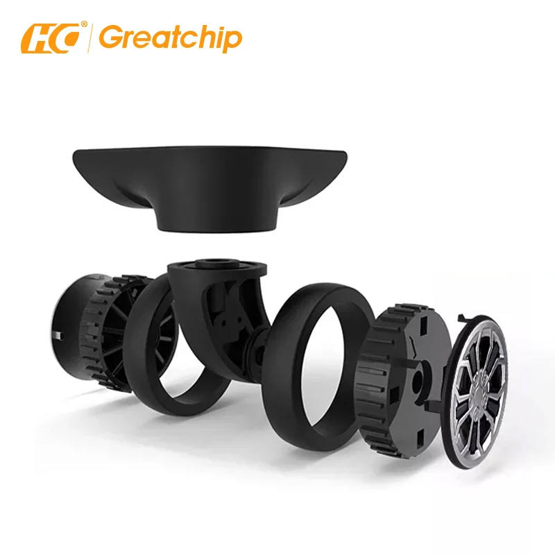 Чемоданы на колесах багажные сумки Сумка передний карман дорожные кабина 3 шт. набор багажных чемоданов