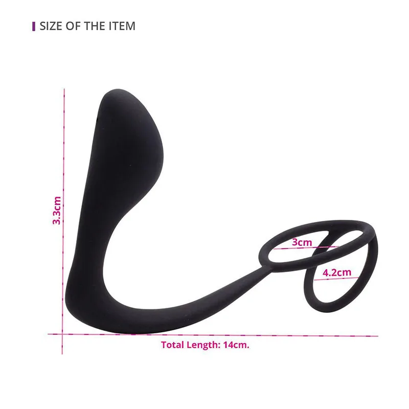 Adult sex toy Black Inflatable Anus Butt Plug Big Anal Plugs Toys Silicone anal toys prostata massager anal cheapest