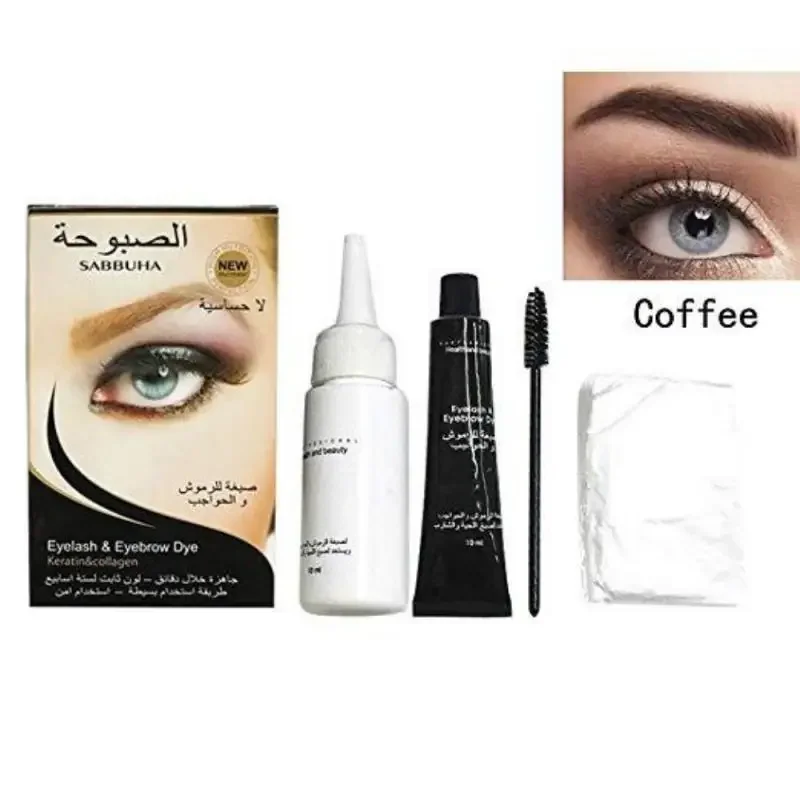 wholesale waterproof long lasting private label eyebrow gel Black Brown Coffee brow dye