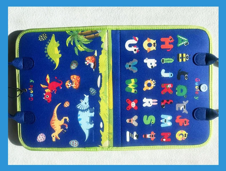 2023 new Busy Board Book Kids Sensory  Travel Toys Activities Learning Board Felt Toddler Busy Board For Kid