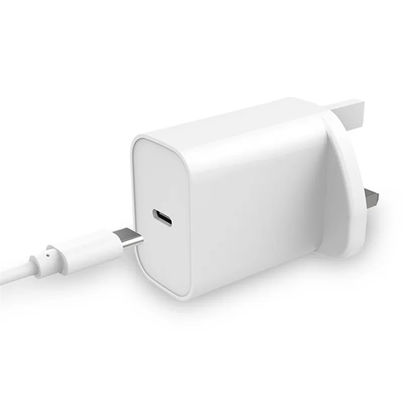 Original 20W Fast Pd Charger portable Type C Wall Charger UK Plug Usb c Phone charger Power Adapter For iPhone 12 13 Pro Max