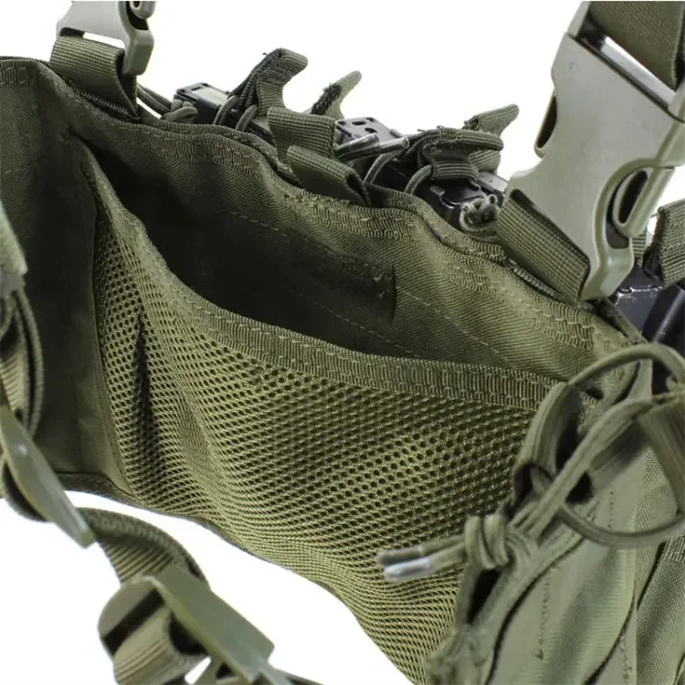 Tactical Mag/Magazine Carry Chest Rig Vest Bag Lightweight Hunting Plate Carrier with Molle Pouch