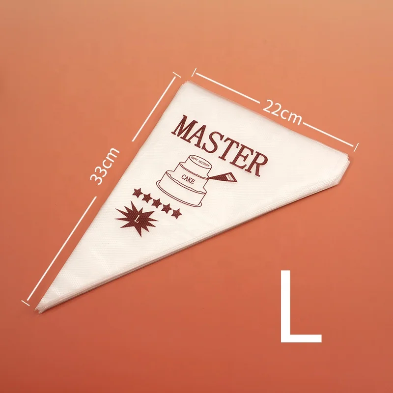 Large size Anti-Burst Pastry Bags Thick Icing Piping Bags Non-Slip Piping Bags for Cream Frosting Cakes Decoration