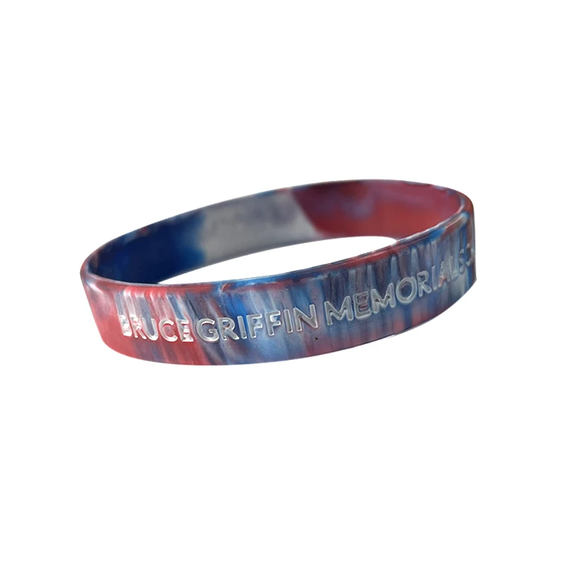 Cheap gift items new custom fashion  Printing Wrist Band Silicone Wristband