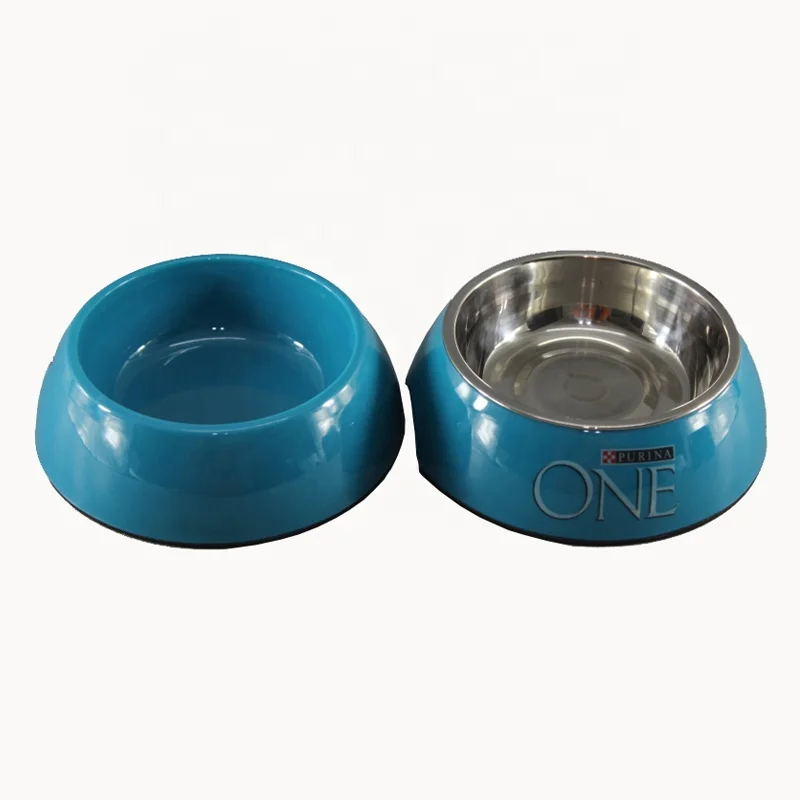Melamine And  Stainless steel Pet Bowl Dog/Cat Bowl