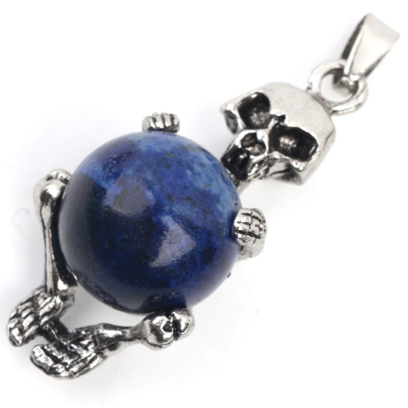 2025 Wholesale Skulls Lediary Modern Crystal Ball Pendant From China