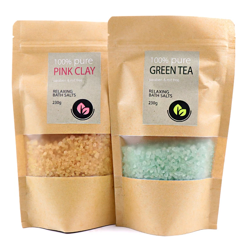 
Relaxation Bath Salts Gift Friendly Private Label Luxury Colored Aromatherapy Bath Salts Organic 