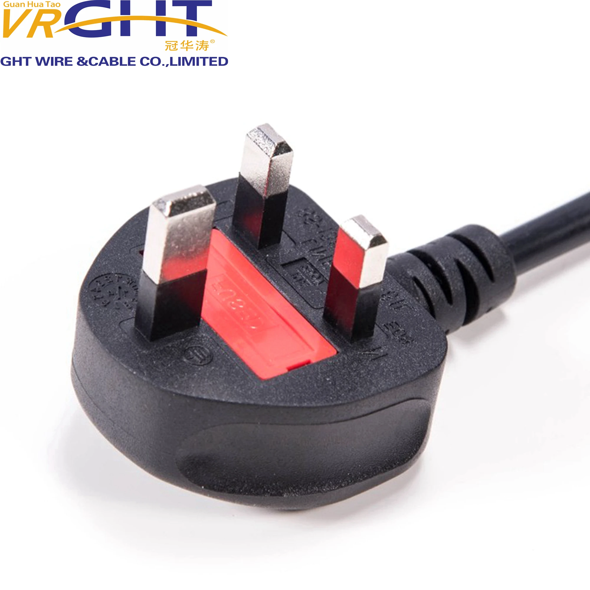 High Quality UK standard Power Cord AC Cord AC cable with C13