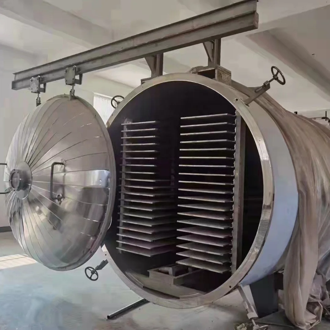 Small scale herb flower vacuum freeze dehydrating machine vacuum dehydrator