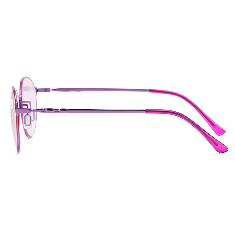Очки для чтения с защитой от синего света женские элегантные фиолетовые бифокальные очки оптовая продажа очки для пожилых людей