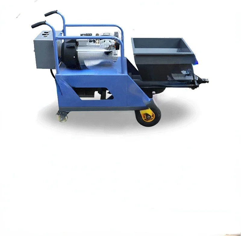 High Efficiency Mortar Plastering Spraying Spray Machine Paint Spray Concrete Plaster Machine Cement Sprayer Machine
