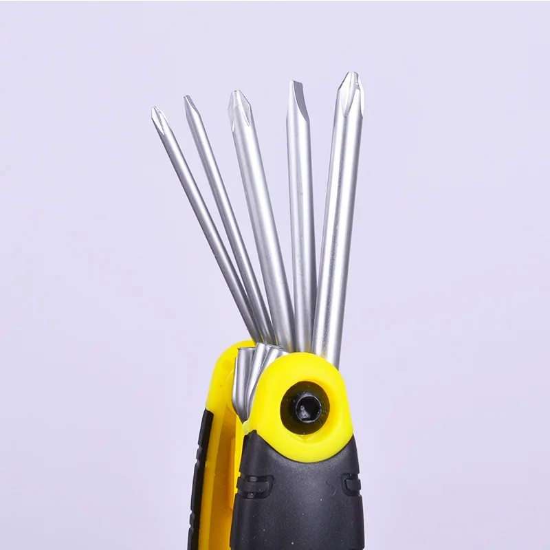 multi 8pcs hand tool kit chrome finish star torx allen hexagon folding hex key set bike bicycle repair