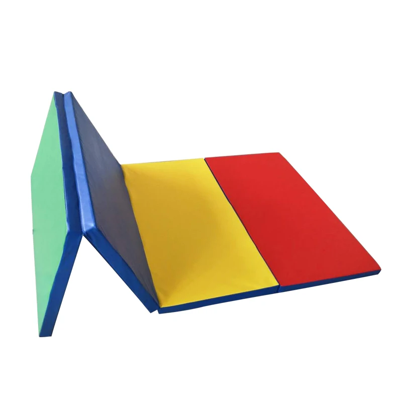 
Factory price Manufacturer Supplier Multi-fold gymnastics four color yoga mat 