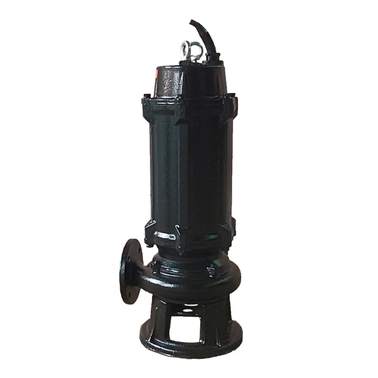 Grinding Cutting Small Water Three Phase 3 Inch Automatic Coupling Submersible Sewage Pump With Enclosed Impeller