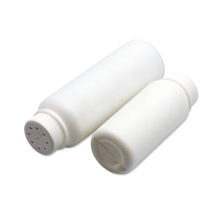 50g 100g Empty Talcum Powder Bottle Spray Bottle With Rotating Cap Plastic Bottles For Baby Care