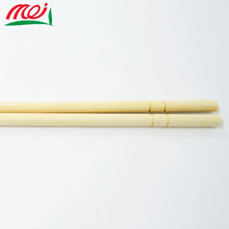 Biodegradable Japanese samurai katana  Opp Package Fancy Disposable Round Bamboo Chopstick With Logo