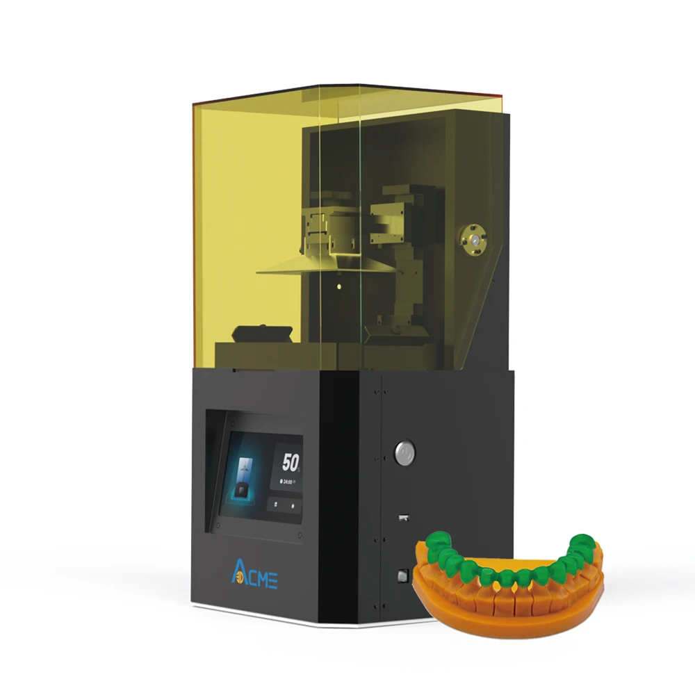 Стоматологический 3D принтер Acme DLP для стоматологической клиники лабораторный полимерный 3d 4k стоматологических корон всех типов impresora