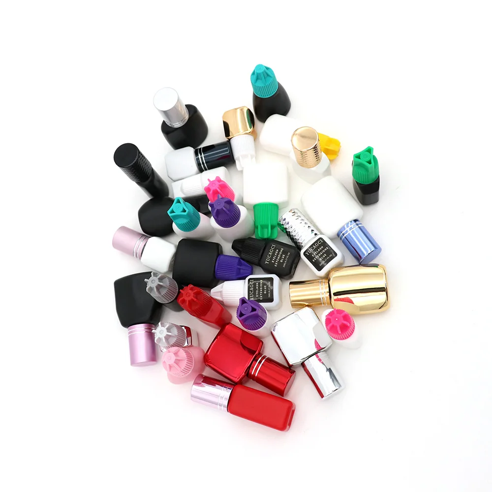 Eyelash Extensions Glue Container Can Be Freely Matched With Hdpe 5-10ml