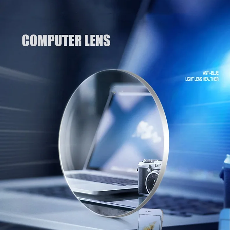 Optical Lens Manufacturer Hi-index 1.60 MR-8 ASP HMC blue cut block single vision lens UV 420 optical lenses Prescription Lens