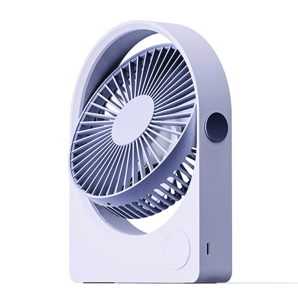 ODM factory Table Fan Wholesale Electric Lithium Battery Operated Pocket Desk Fan USB Rechargeable Mini Portable Stand Fans