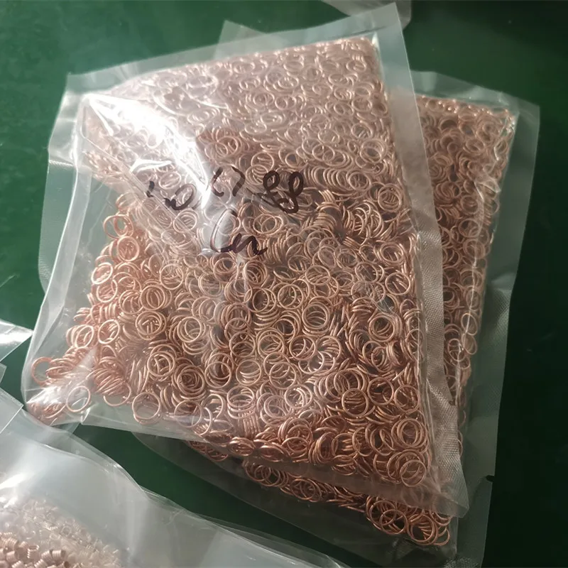 Copper brazing ring CuP-2 dia 0.1 to 6mm for welding copper with copper alloy factory price