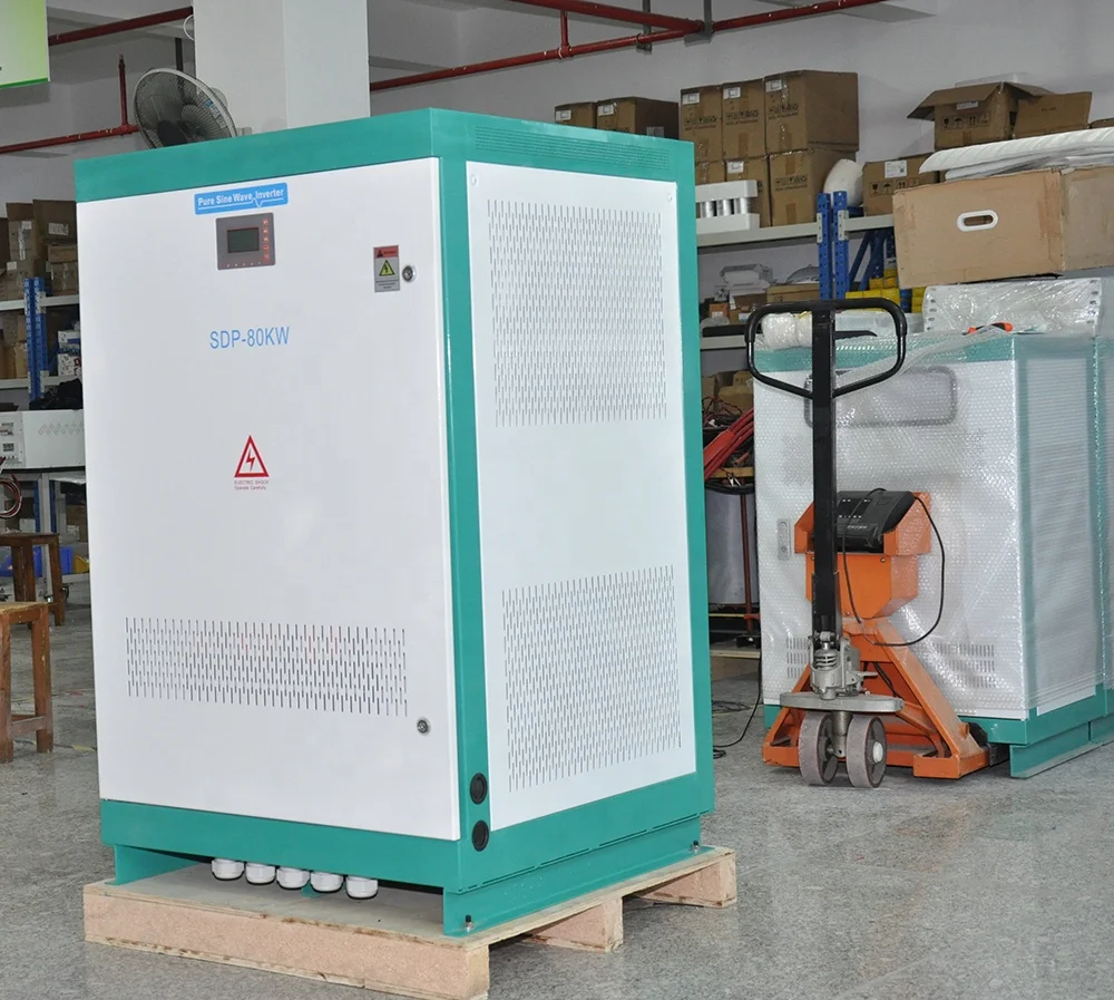 Hybrid solar energy system 80KW DC/AC Inverter off Grid single Phase 120/240V split-phase Inverter