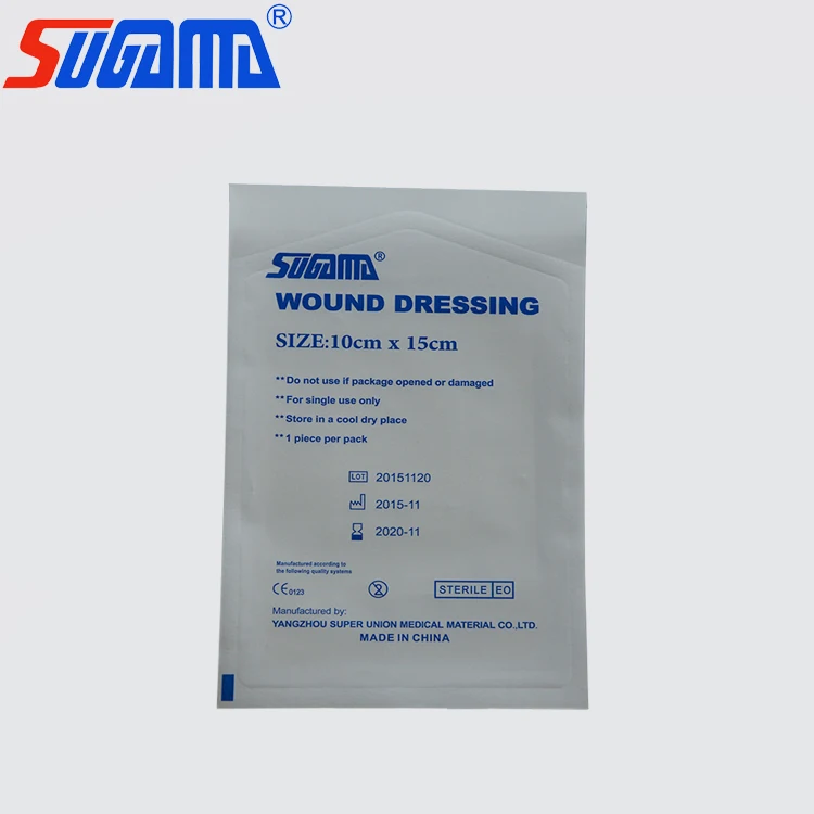 medical hydrocolloid non woven wound dressing pack set for sale