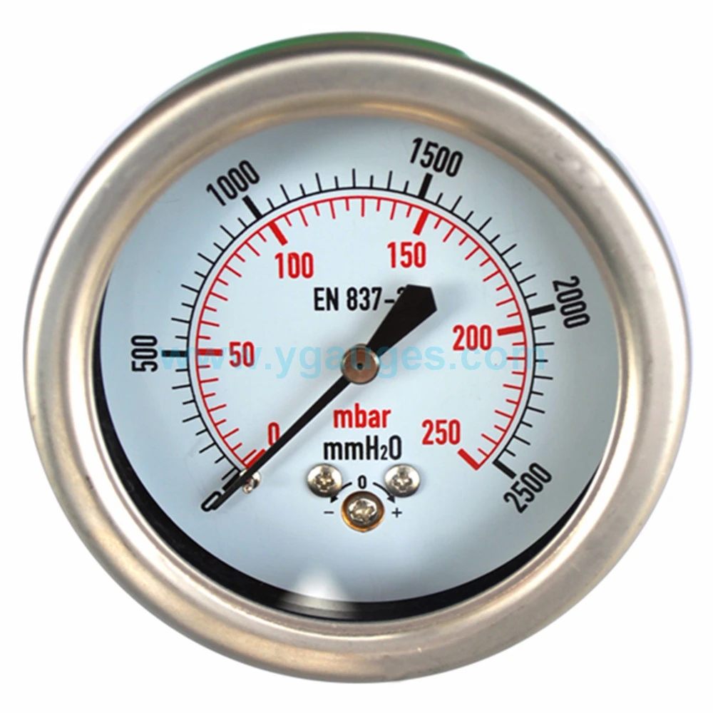 304 stainless steel case micro manometer