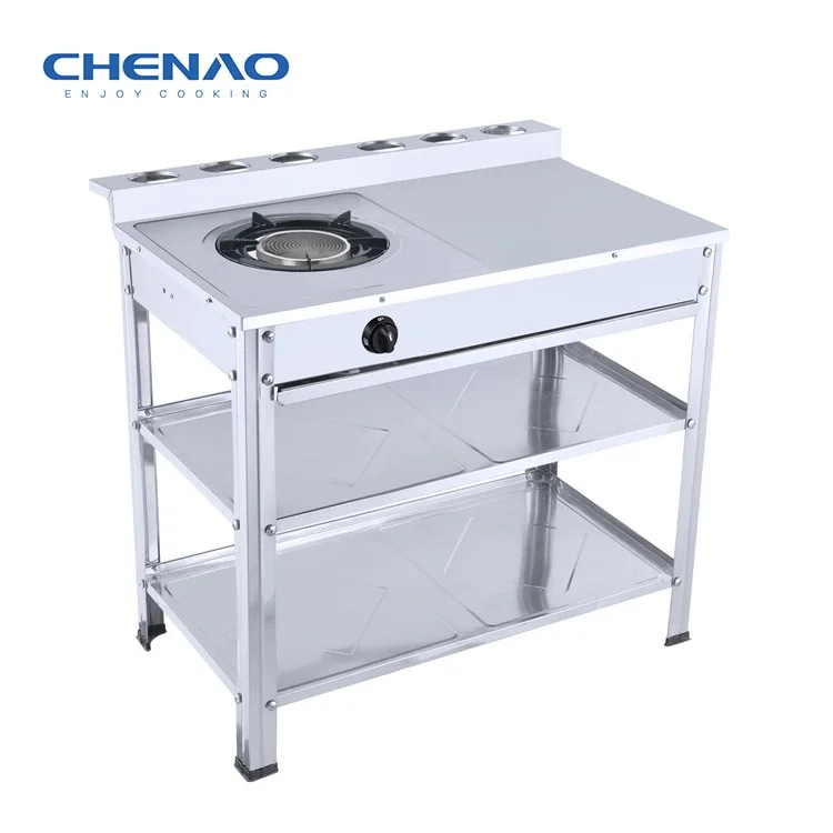 1 газовая плита с подставкой