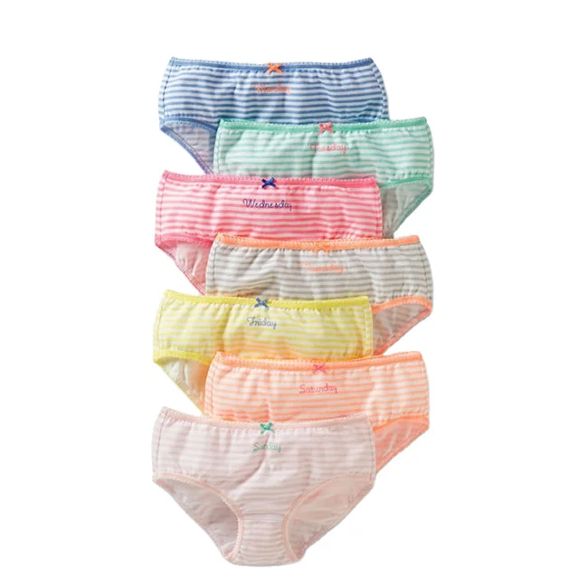 
Custom thick 100% cotton thermal girl panties cute little girl underwear funny panty 