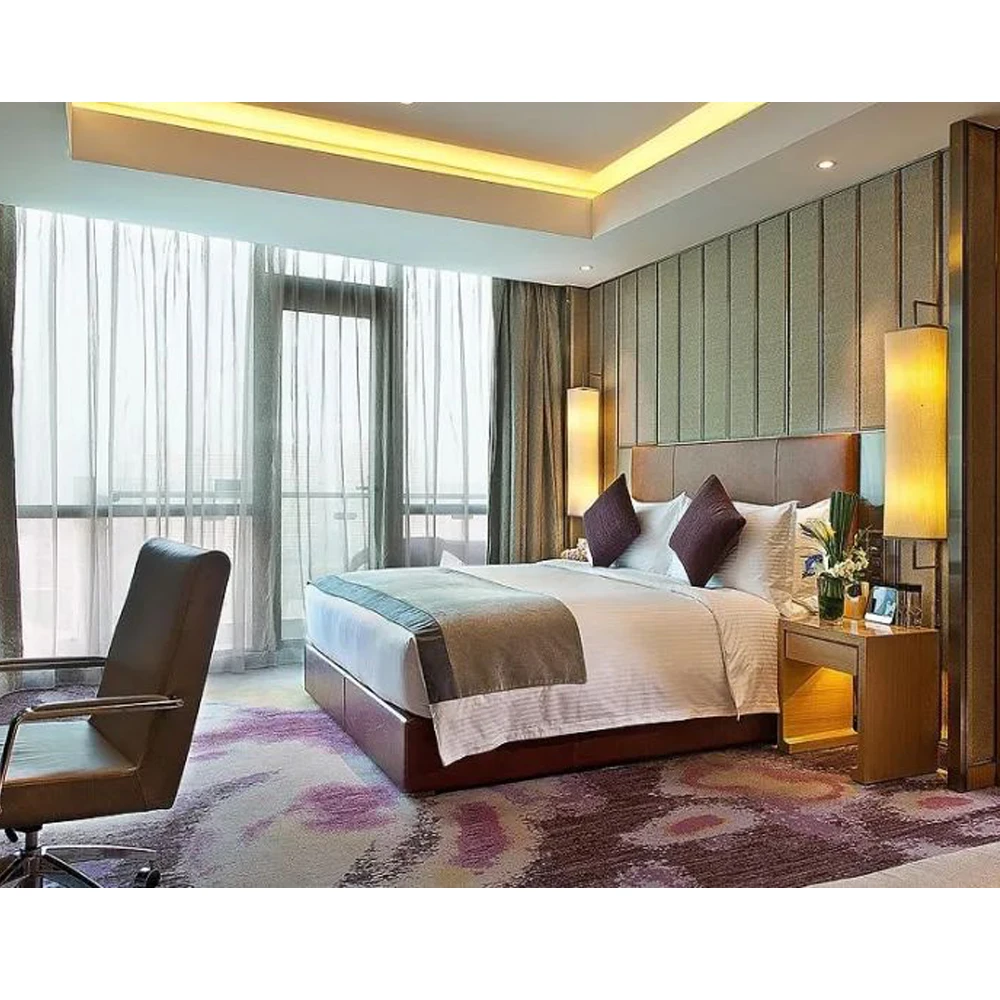Professional Factory Modern Luxury Leisure Chair Home Lobby Furniture Ramada Antique Hotel Bed