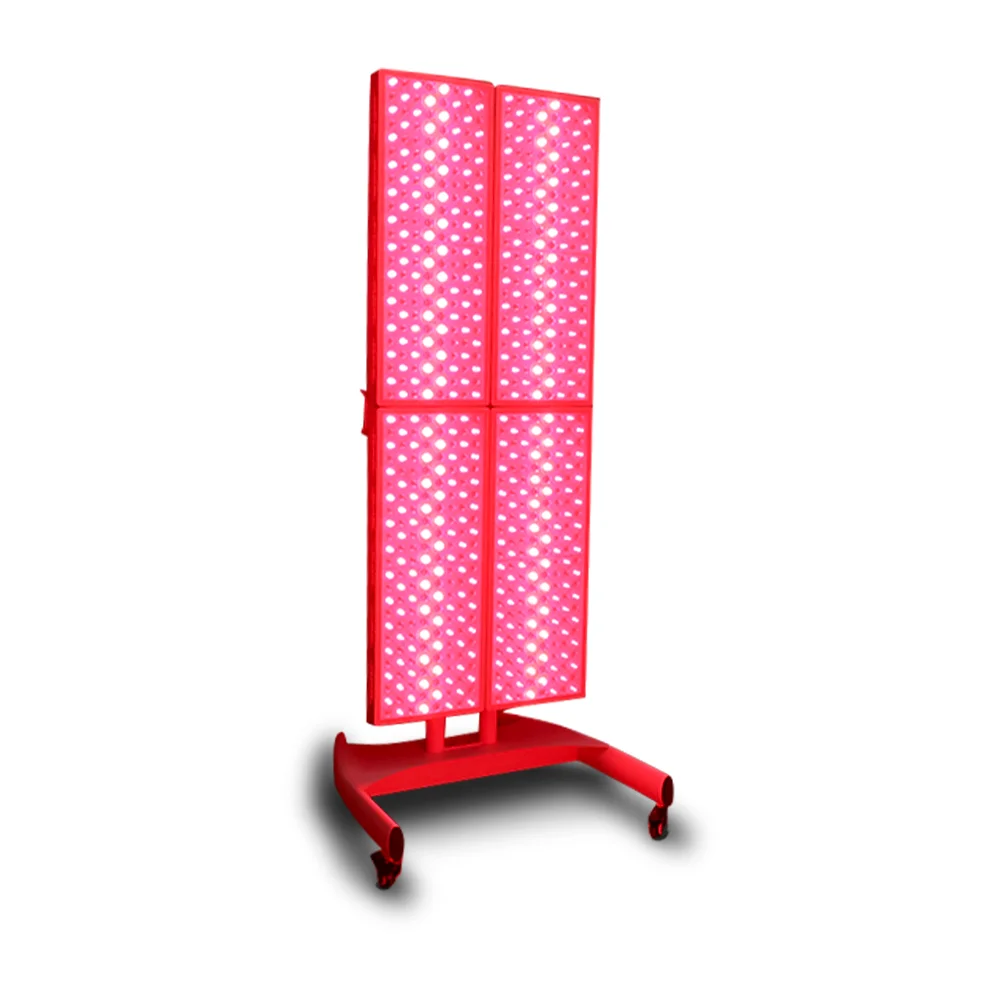 Popular 660nm 850nm IR Red Light Near Infrared LED Skin Beauty Home Light Therapy Panel Lamp With Stand