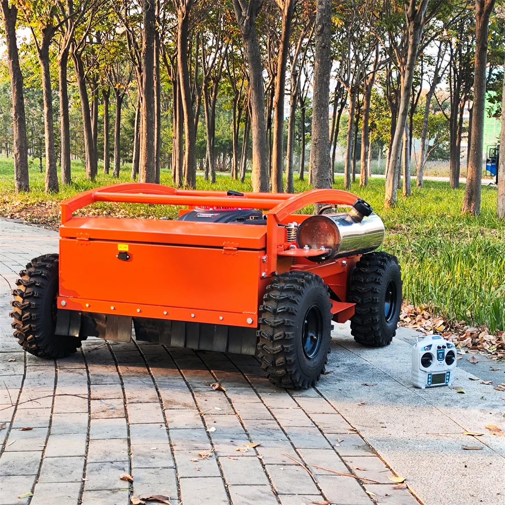 Farm Garden Y2-800 Remote Control Mini Gasoline Lawn Mower Home Edition for Sale