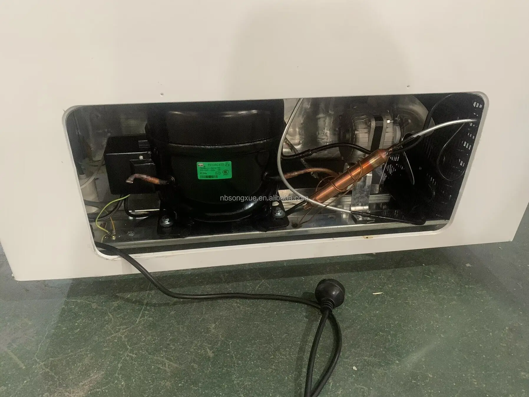 Big Size 500L Chest Freezer Stylish Design Single Door Top Open Freezer