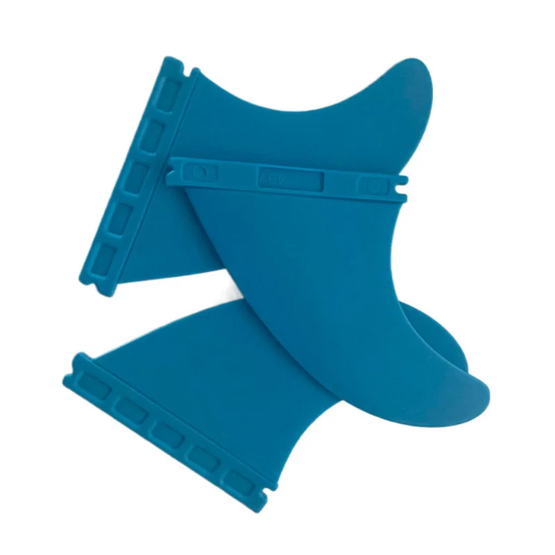 Wholesale SUP Paddle Board Tail Rudder Fin Left Middle Right A Set of 3 Colourful Surfboard Fins