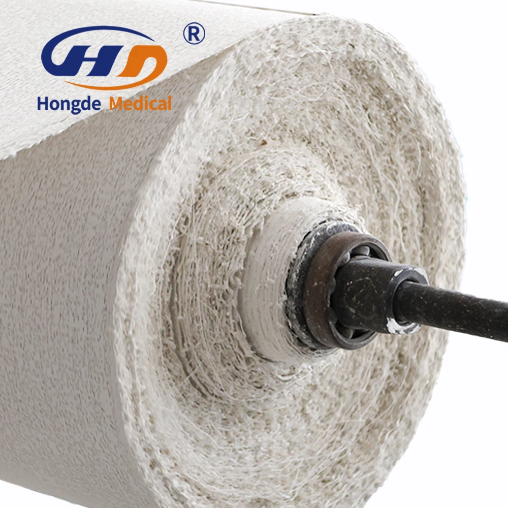 Factory Manufacturer Jumbo Bandage Roll Bandage Hydrophilic Absorbent Medical Disposable Consumables Jumbo Bandage Roll