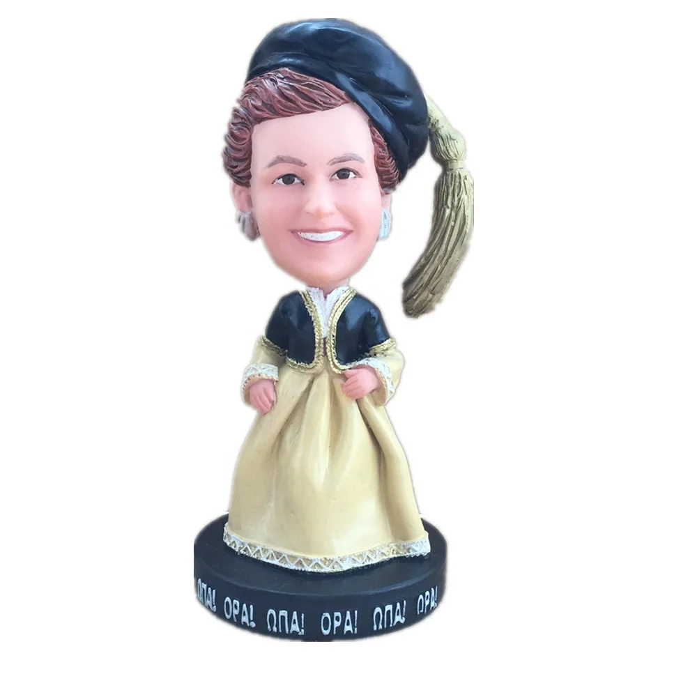 Custom Famous people British female lady bobble head dolls