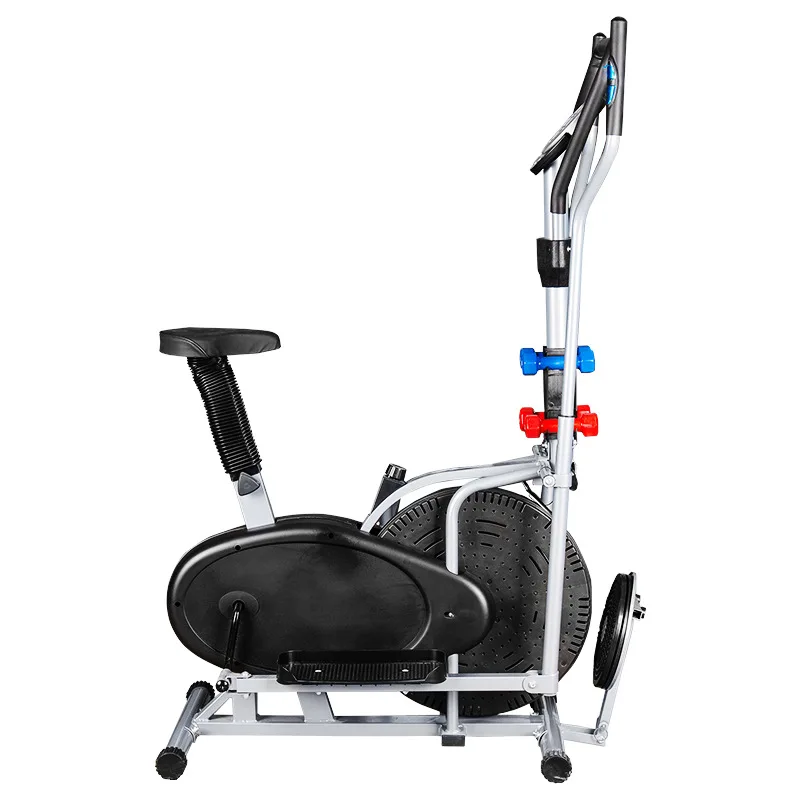 Exercise Bike Magnetic Gym Equipment Sport Cross Trainer Bicycle Elliptical Bike With Twister And Push Up With Seat