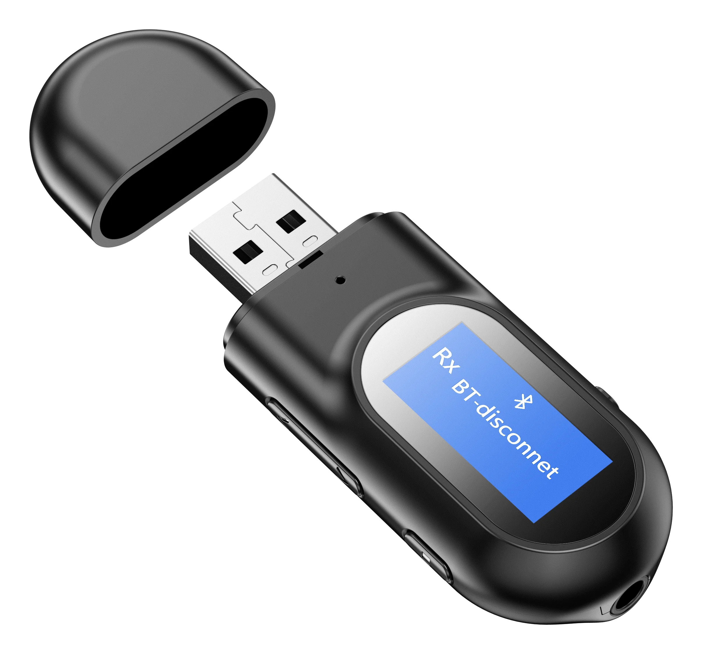 New Lossless Sound Quality Wireless Connect Audio Hands Free Receiver and Transmitter with LCD Display