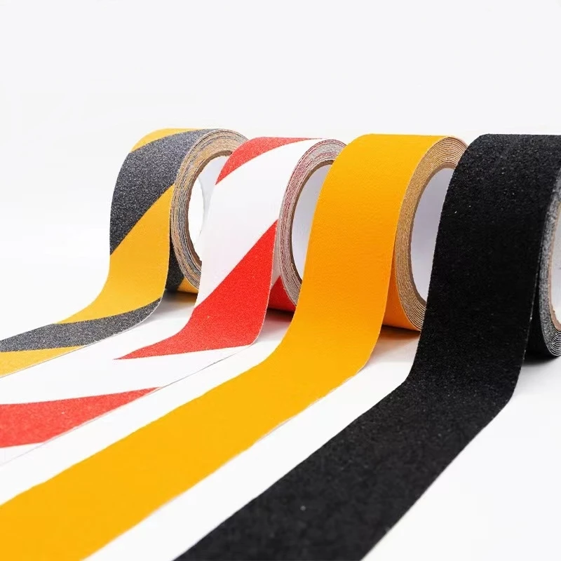 4inchx16ft Black Waterproof Grip Sticky Silicon Self Adhesive Anti Slip Tape For Stairs