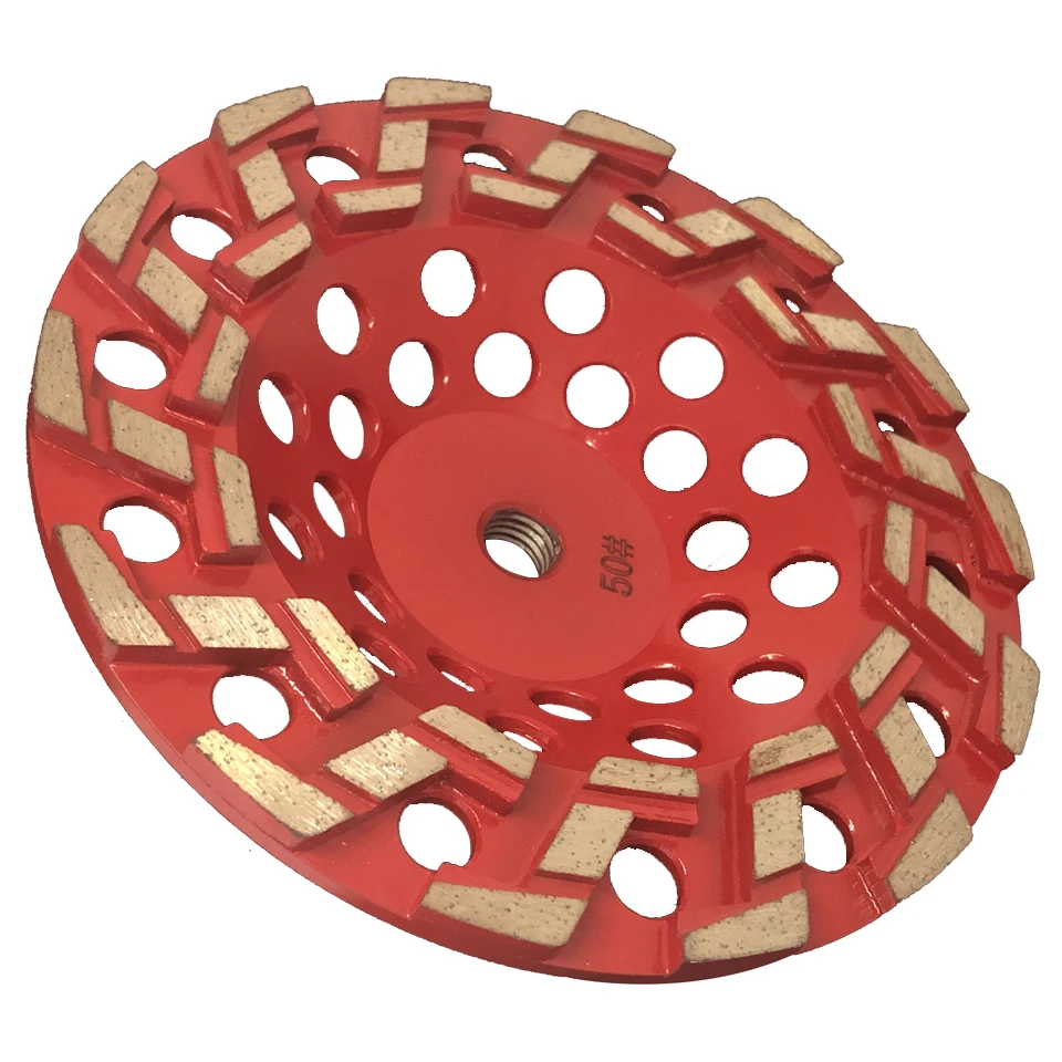 For concrete and stone- high quality S segment diamond grinding cup wheels