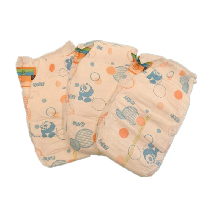 china manufacturer disposable baby diapers second grade stocklot diapers with transparent polybag baby diaper