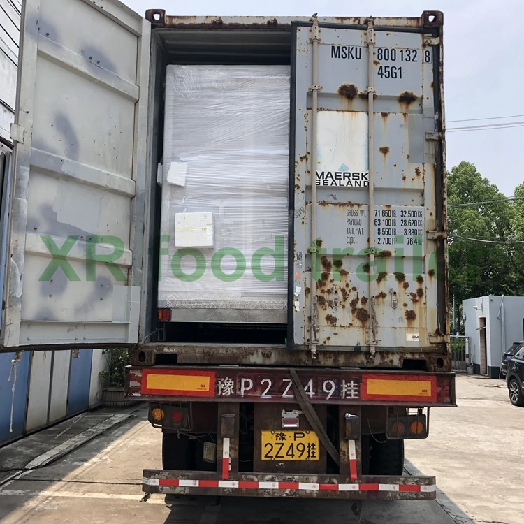  Новые концессионные прицепы для пищевых продуктов с крыльцом на