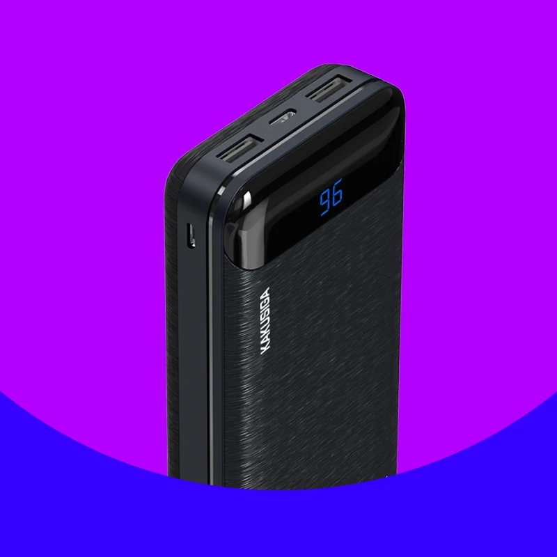 KAKUSIAG  Good looking 20000mAh large capacity provide long-lasting battery life for work  life and entertainment