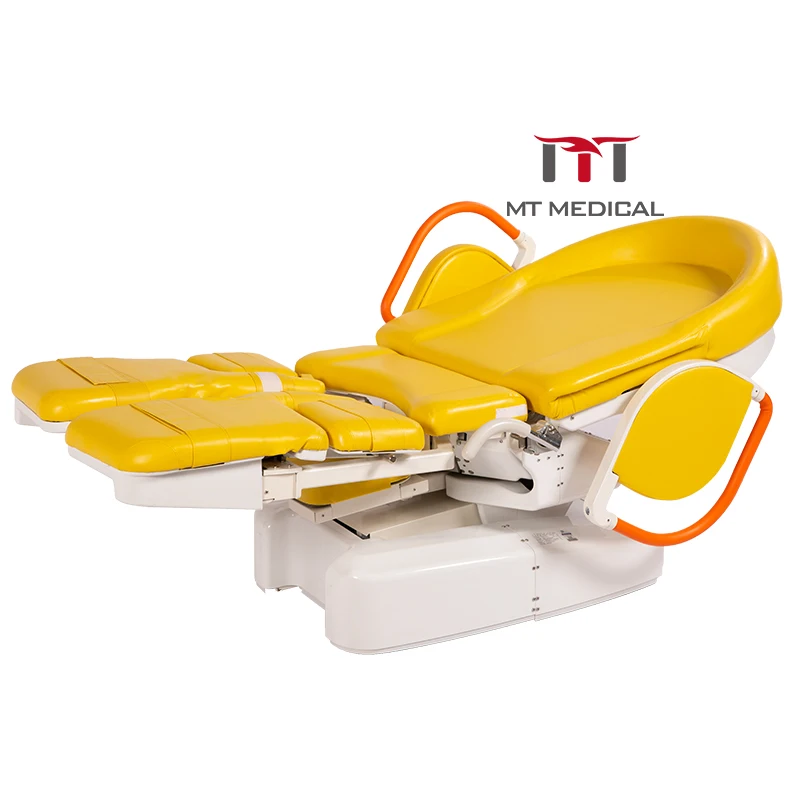MT Medical Electric Bed Gynecological Ultrasound Ordinary Delivery Table For Hospital