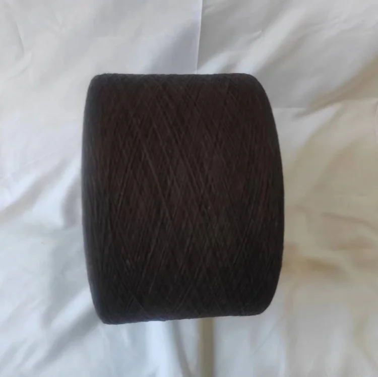 China Manufacturer recycled open end cotton polyester yarn for blanket and carpet