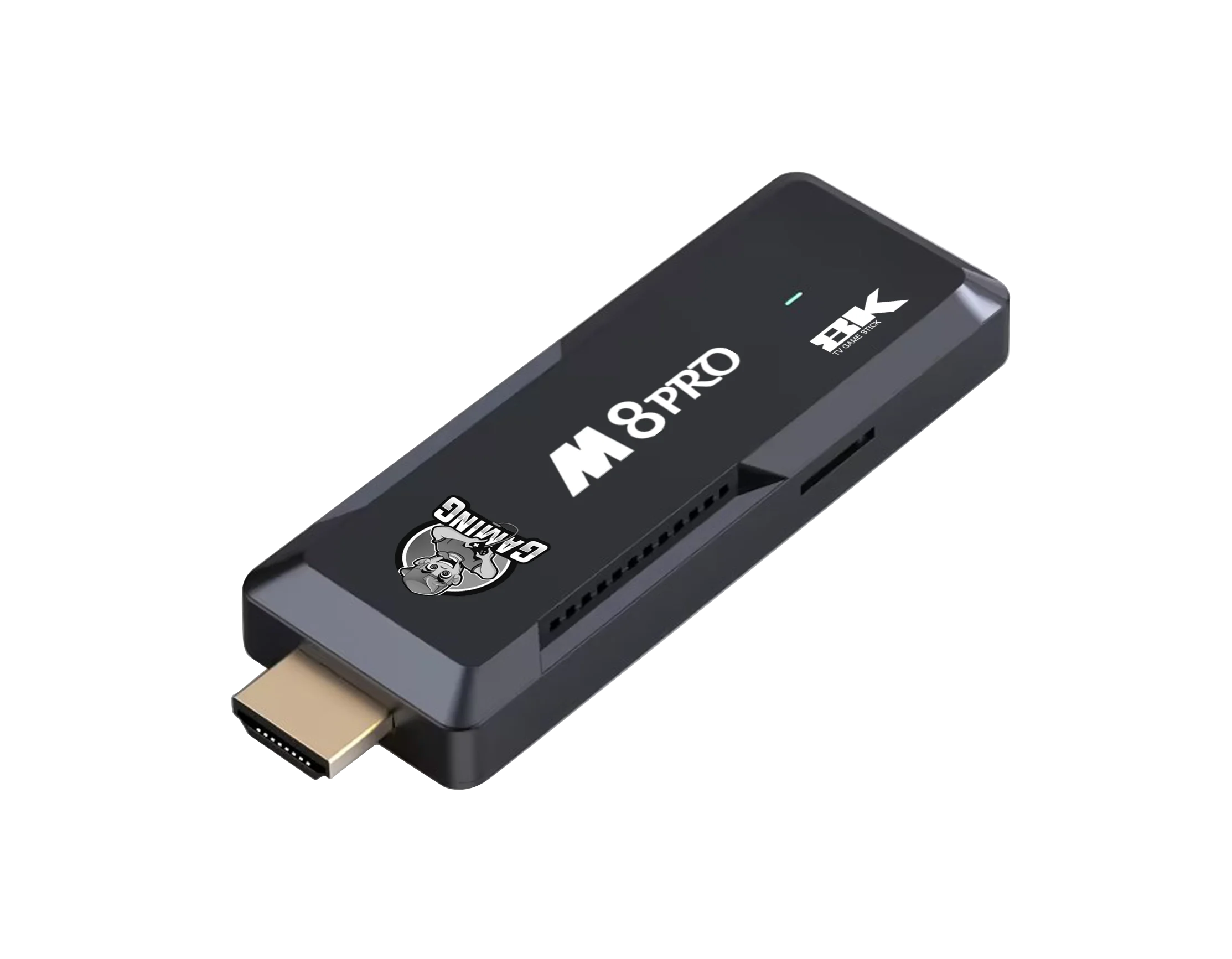 4K Game TV Stick M8 Pro Video Game Console 2.4G Wireless Controller Dual System Watch TV Play Games